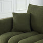 [video]MH 82" Premium Teddy fabric Sofa with 3 Back Pillows and 3 back Cushions Solid Wood Frame 3-Seater Sofa, Oversized Upholstered Chair for Living Room, Bedroom, Apartment and Office