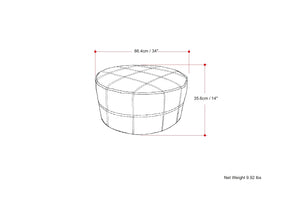 THE CONNOR COFFEE POUF