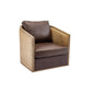 COOLMORE Swivel Barrel Chair, Comfy Round Accent Sofa Chair for Living Room, 360 Degree Swivel Barrel Club Chair, Leisure Arm Chair for Nursery, Hotel, Bedroom, Office, Lounge