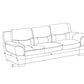 Global United Genuine Leather Sofa