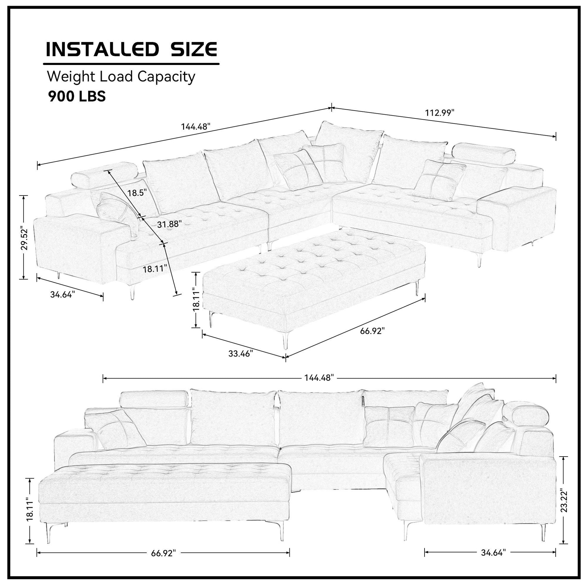 THE HAMPTON SECTIONAL