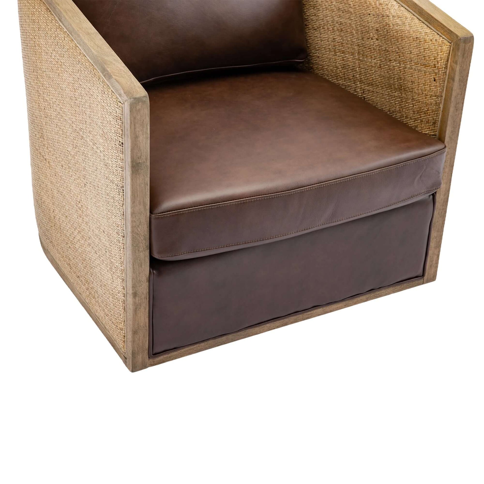 COOLMORE Swivel Barrel Chair, Comfy Round Accent Sofa Chair for Living Room, 360 Degree Swivel Barrel Club Chair, Leisure Arm Chair for Nursery, Hotel, Bedroom, Office, Lounge