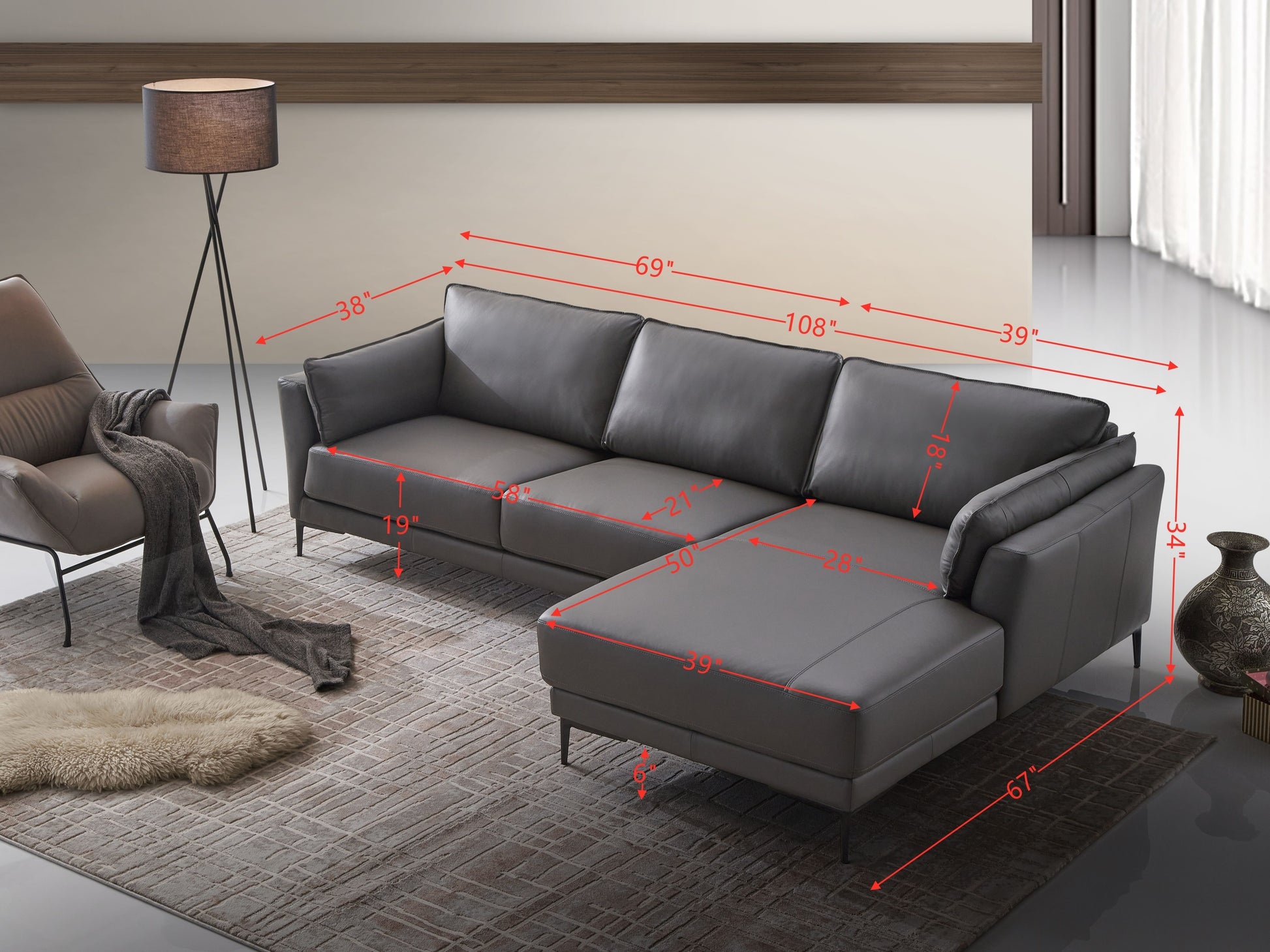 THE SAN LORENZO SECTIONAL