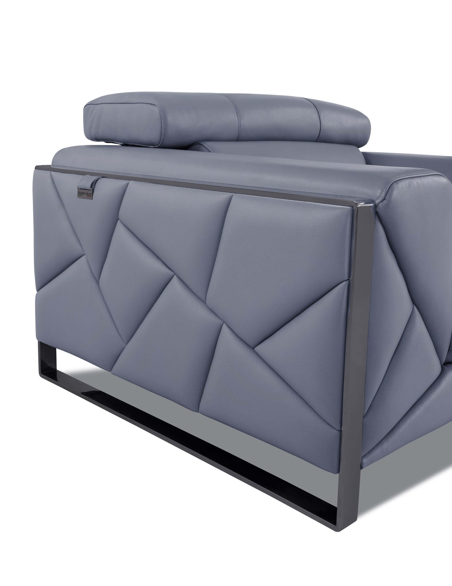 Global United Top Grain Italian Leather Sofa