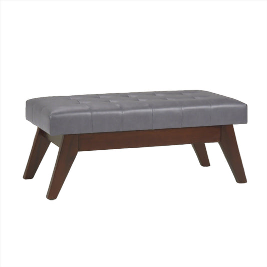 STONE DRAPER TUFTED OTTOMAN