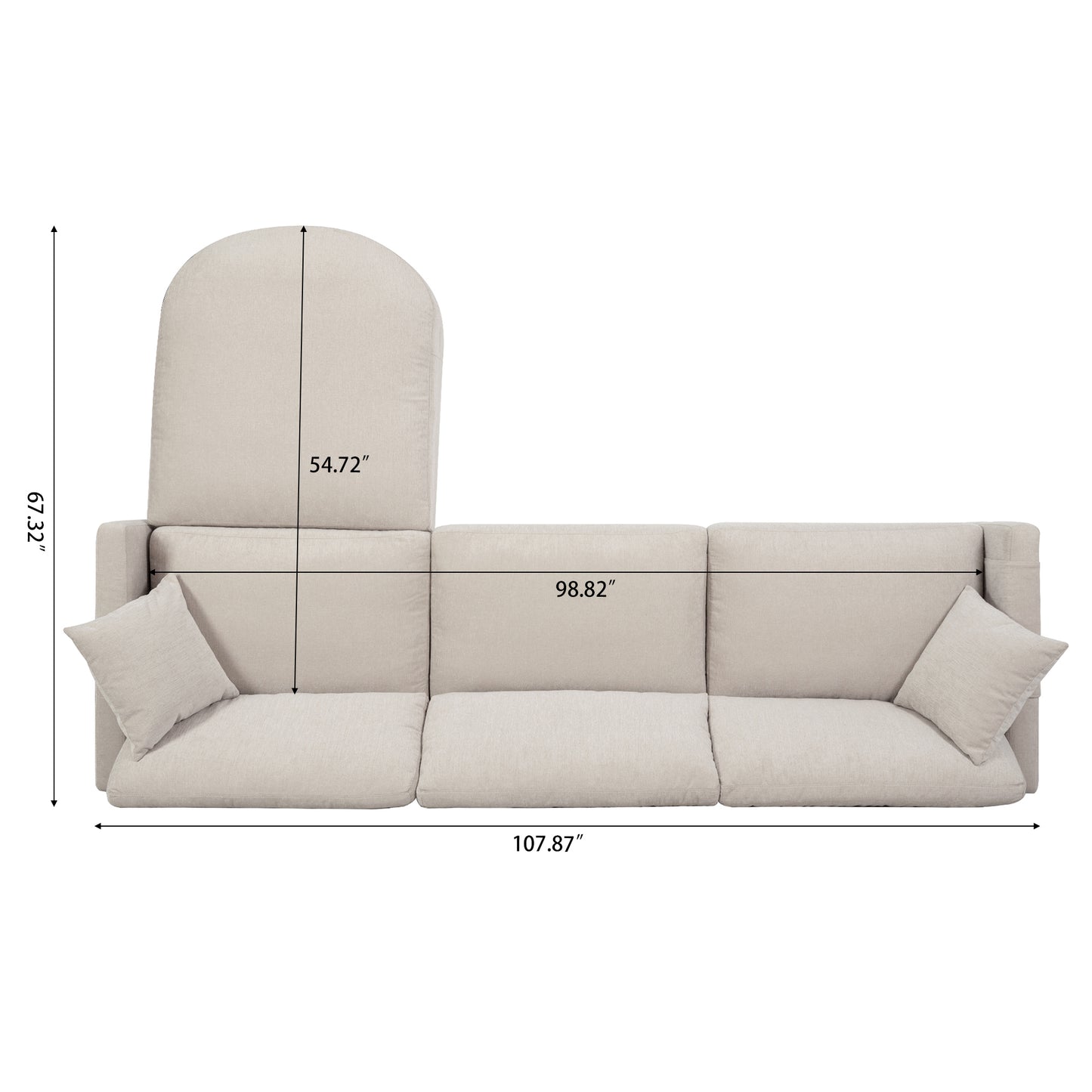 THE ABERTILLERY SOFA