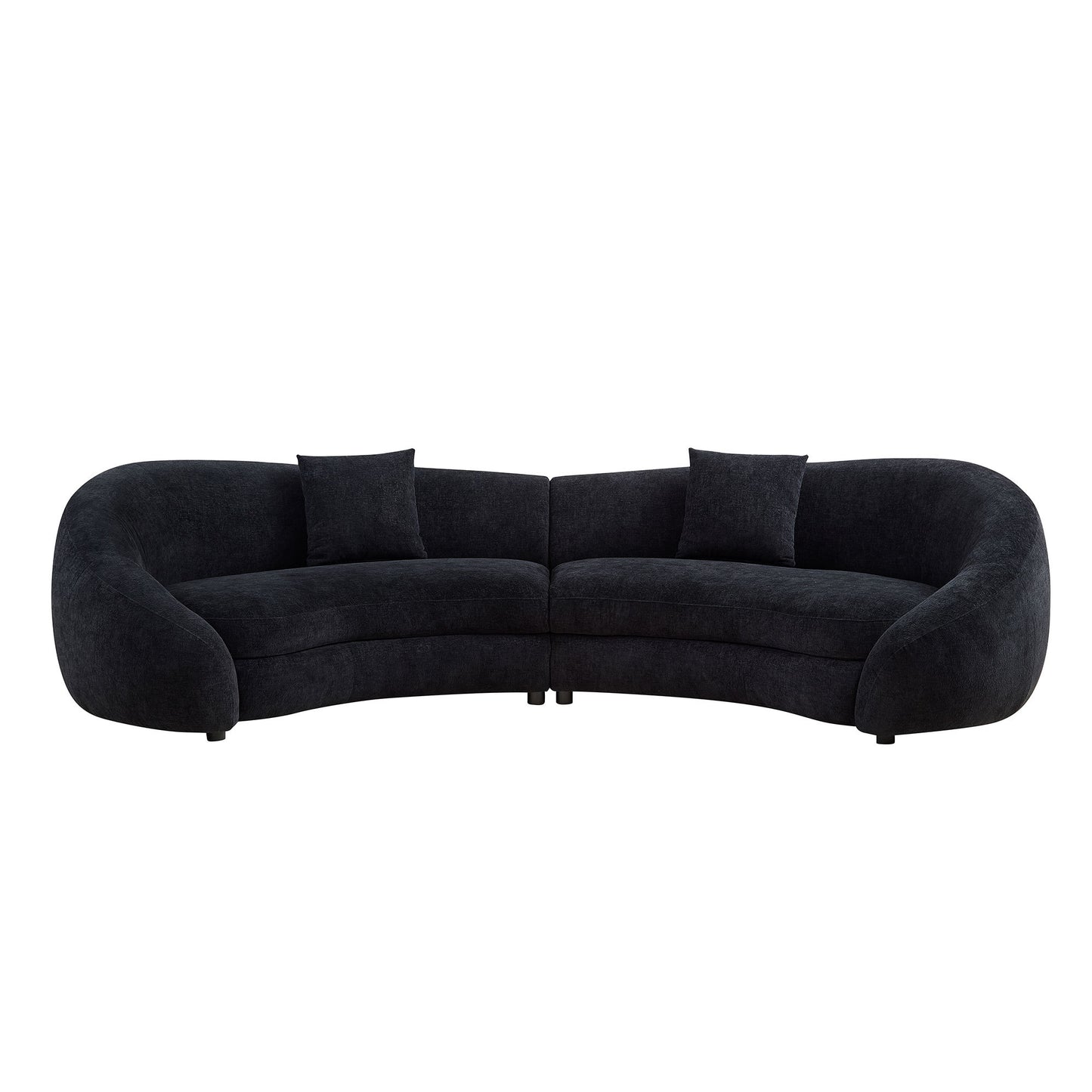 THE NOIRE CURVED MODERN SOFA