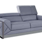 Global United Top Grain Italian Leather Sofa