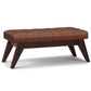 THE DRAPER OTTOMAN BENCH