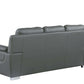 Global United Genuine Leather Sofa