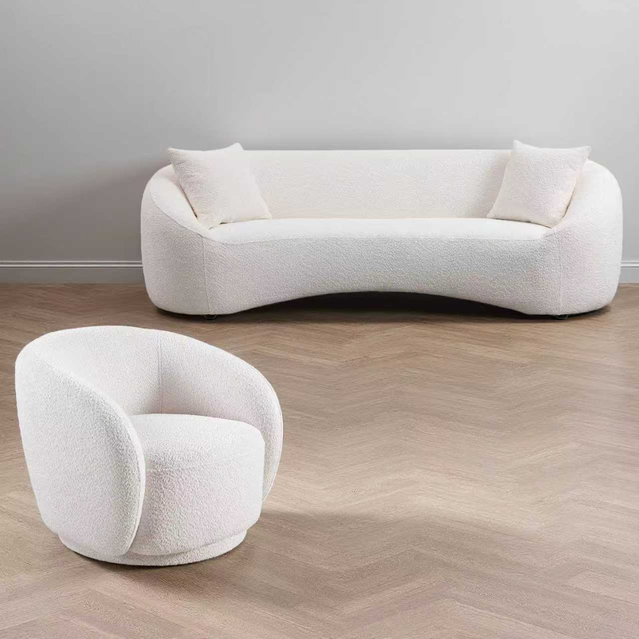 THE TOTEM TWO-PIECE Minimalist Sofa Collection Set