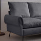 [VIDEO] provided]81"Modern Sectional Technical leather L-Shaped Sofa Couch with Reversible Chaise Lounge