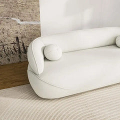 ANDREW Beige Boucle Sofa