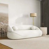 ANDREW Beige Boucle Sofa
