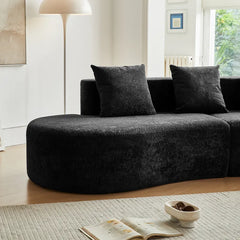 BULLION Modern Curved Sectional Sofa