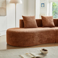 BULLION Modern Curved Sectional Sofa