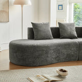BULLION Modern Curved Sectional Sofa