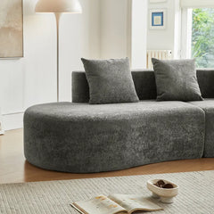 BULLION Modern Curved Sectional Sofa