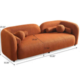 DONNA Japandi Boucle Sofa