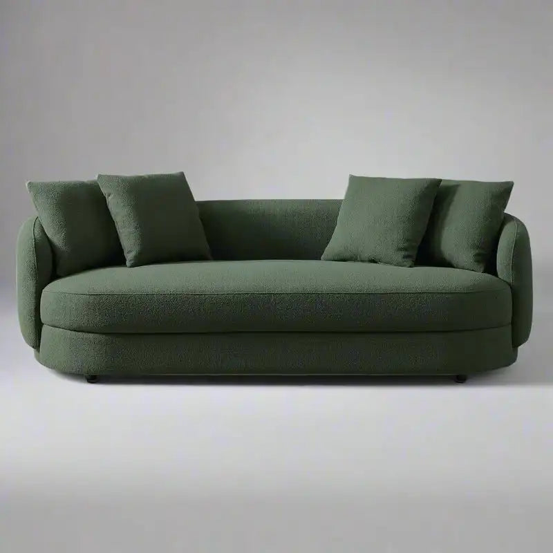 THE DUNCAN MODERN FRENCH BOUCLE SOFA