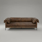 Jaron Macho Leather Sofa