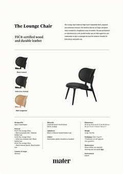 Lounge Chair by Mater