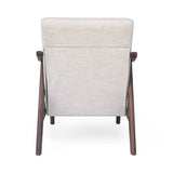 Mid-Century Modern Accent Tufted Armchair by Christopher Knight Home