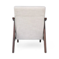 Mid-Century Modern Accent Tufted Armchair by Christopher Knight Home