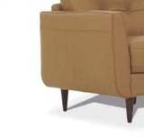 MILANO Camel Italian Leather Chair