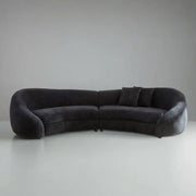 Noire Curved Modern Sofa