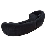 NOIRE Curved Modern Sofa