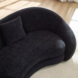 NOIRE Curved Modern Sofa