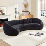 NOIRE Curved Modern Sofa