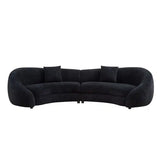 NOIRE Curved Modern Sofa