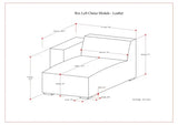 REX Chaise Sofa Module