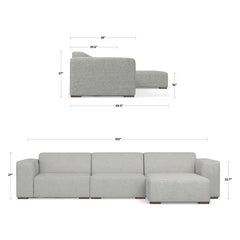 SEVILLE Right Chaise Sofa