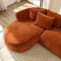 SOLARA L-Shaped Sofa With Ottoman