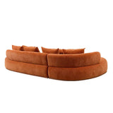 SOLARA L-Shaped Sofa With Ottoman