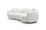 SUKRON Modern Curved Sofa