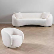 Totem Two-piece Minimalist Sofa Collection Set