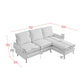 [VIDEO] provided]81"Modern Sectional Technical leather L-Shaped Sofa Couch with Reversible Chaise Lounge