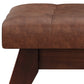 THE DRAPER OTTOMAN BENCH