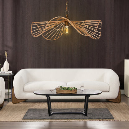 THE ALPINE SHERPA BOUCLE SOFA