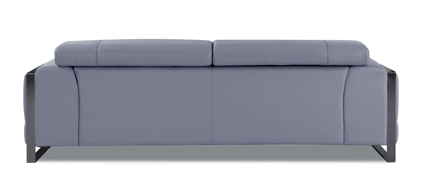 Global United Top Grain Italian Leather Sofa