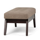 THE DRAPER TUFTED OTTOMAN