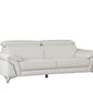 Global United Top Grain Italian Leather Sofa