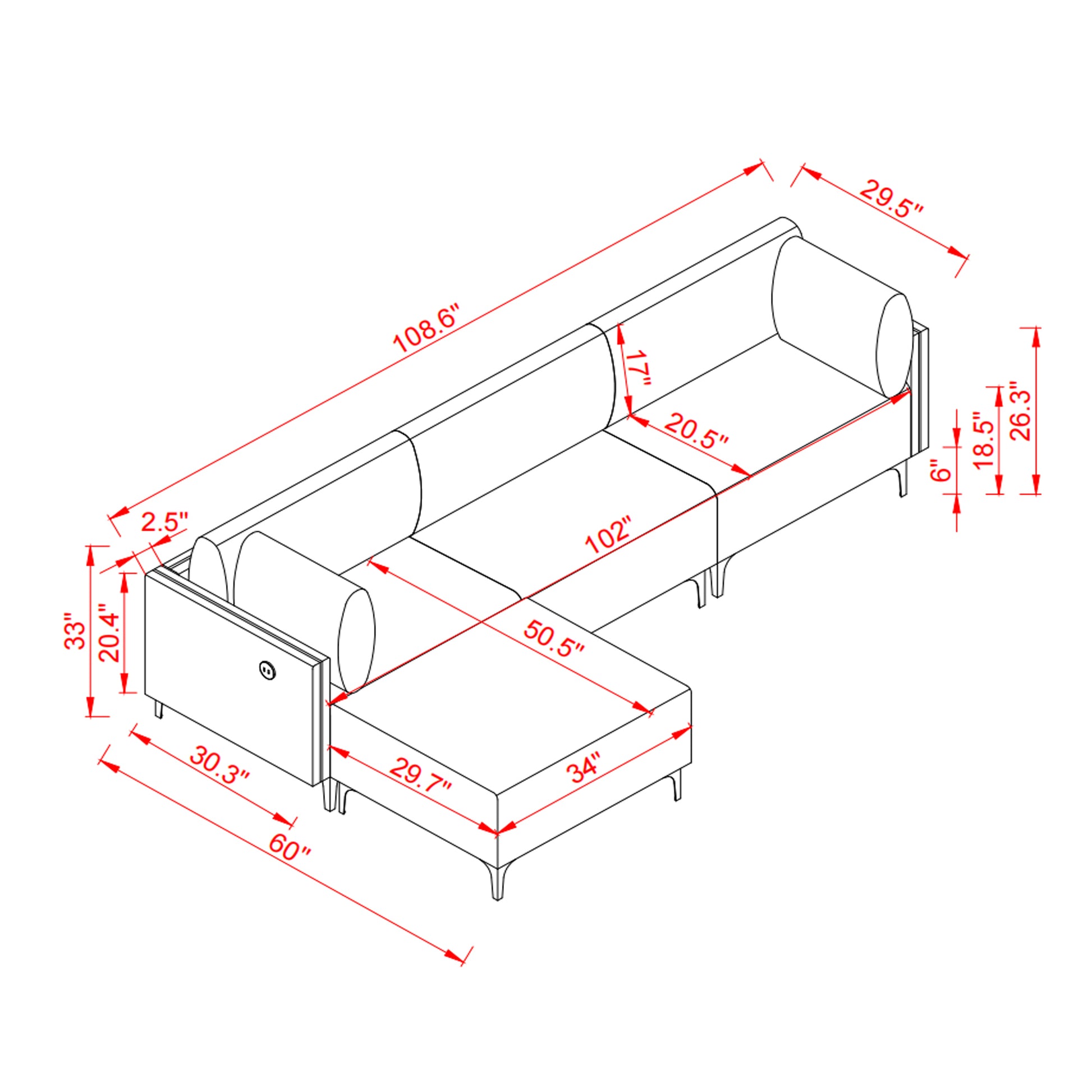 THE NAVIGATOR SECTIONAL