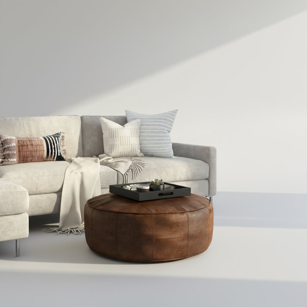 THE CONNOR COFFEE POUF